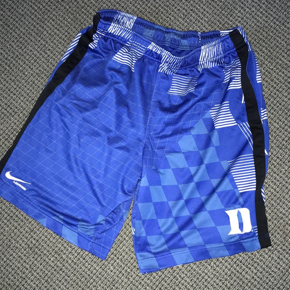Duke Blue Devils Lacrosse Nike Blue Checkered shorts